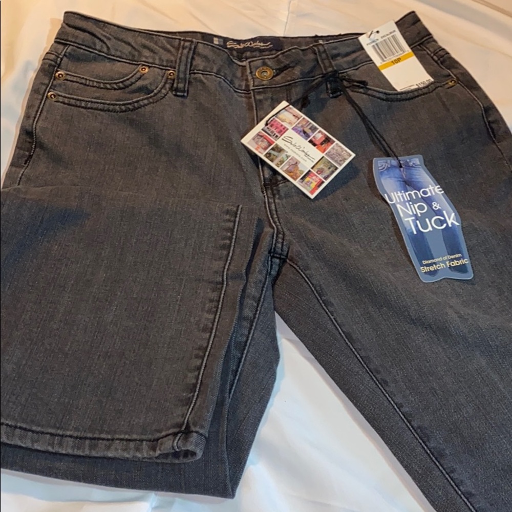 SALT WORKS DIMON OF DENIM STRETCH JEANS PETITE 10P